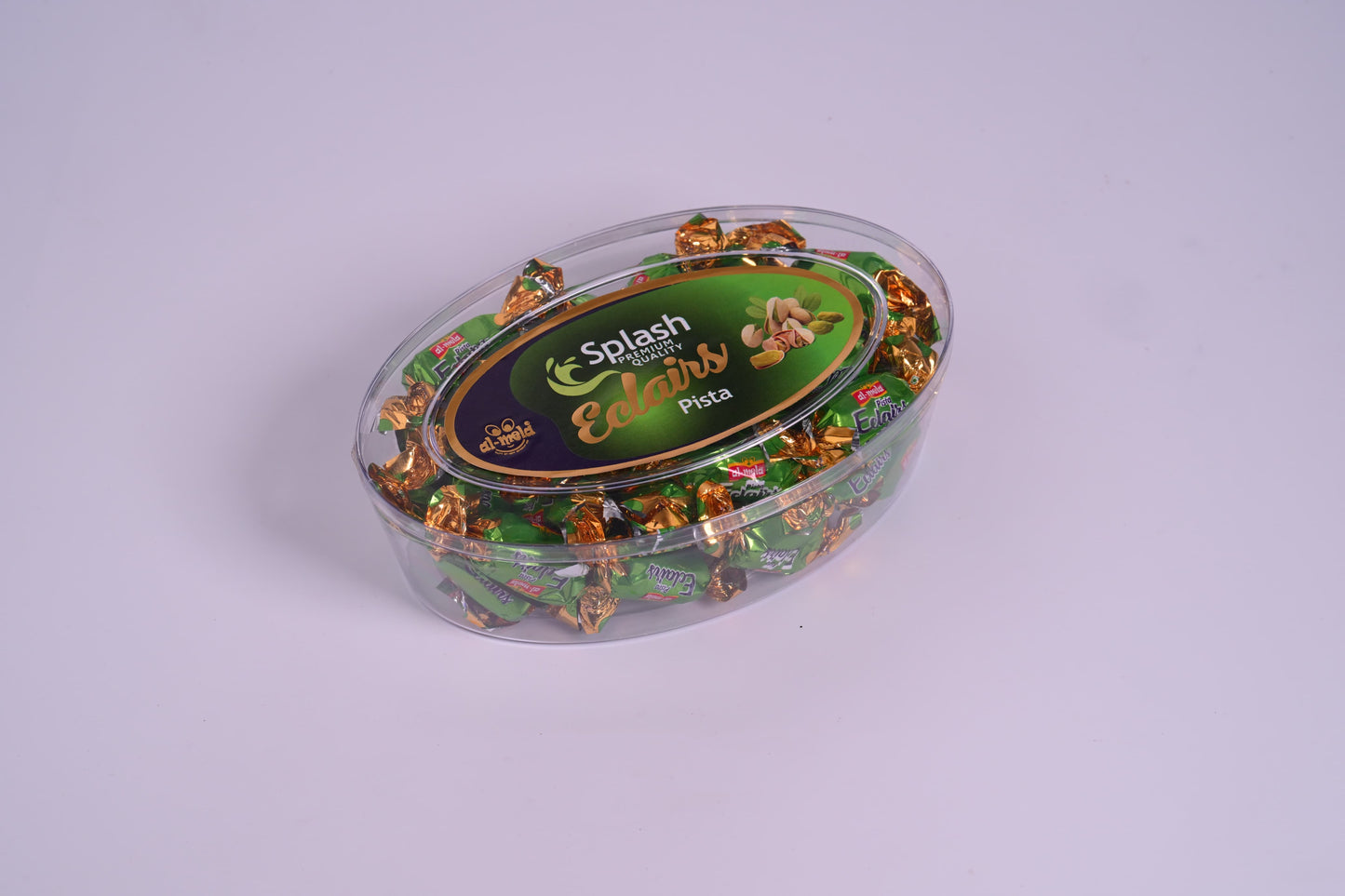 SPLASH PREMIUM QUALITY ECLAIRS PISTA FLAVOUR 350g