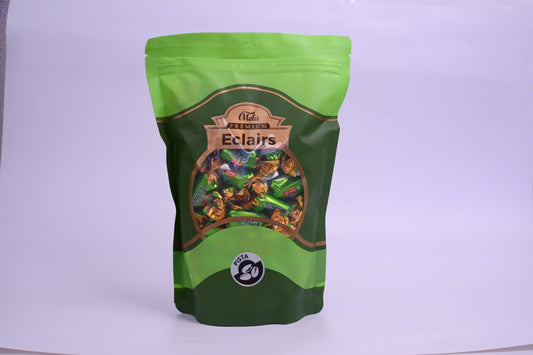 MELA PREMIUM PISTA ECLAIRS STANDUP POUCH-PISTA FLAVOR 600g